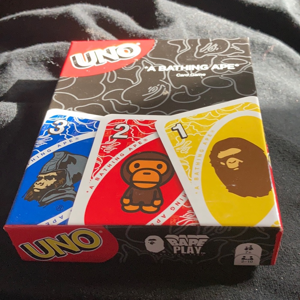Bape Play x Uno Card Game Brand New Sealed